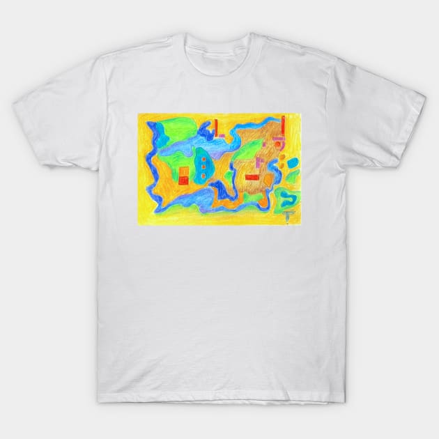 colorful abstract T-Shirt by terezadelpilar